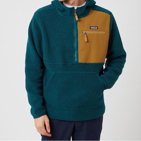 patagonia men's men's retro pile pull over